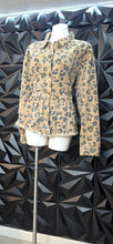 Load image into Gallery viewer, Mudpies cheetah print fit and flare jacket             sz xl
