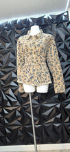 Load image into Gallery viewer, Mudpies cheetah print fit and flare jacket             sz xl
