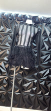 Load image into Gallery viewer, CBR sheer feather bottom top        sz lrg (best fitting sz medium)
