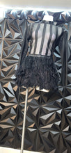 Load image into Gallery viewer, CBR sheer feather bottom top        sz lrg (best fitting sz medium)
