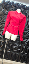Load image into Gallery viewer, I.B Diffusion red blouse           sz 10-12
