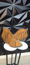 Load image into Gallery viewer, Matisse fringe open booties        sz 7
