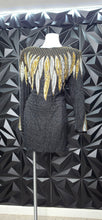 Load image into Gallery viewer, Sequin/beaded top/dress            sz   12-14 fitting
