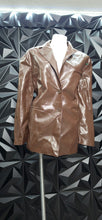 Load image into Gallery viewer, H &amp; M faux leather blazer              sz lrg
