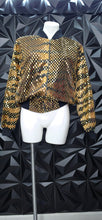 Load image into Gallery viewer, Monalisa dotted bomber jacket            sz lrg/xl fitting
