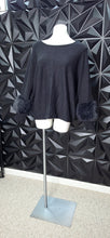 Load image into Gallery viewer, Jospeh A. fur arm  sweater         sz 1x
