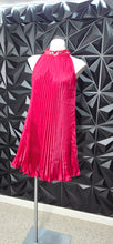 Load image into Gallery viewer, Mav Studio pleated dress         sz med/lrg fit
