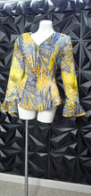 Load image into Gallery viewer, Nubiano Peplum high low flare blazer          sz 16 (fitting 14/16)
