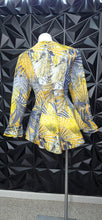 Load image into Gallery viewer, Nubiano Peplum high low flare blazer          sz 16 (fitting 14/16)
