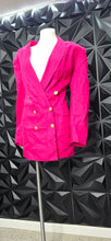 Load image into Gallery viewer, Lord &amp; Taylor pink double breast blazer      sz 16
