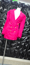 Load image into Gallery viewer, Lord &amp; Taylor pink double breast blazer      sz 16
