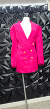 Load image into Gallery viewer, Lord &amp; Taylor pink double breast blazer      sz 16
