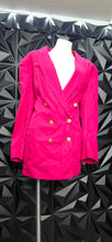 Load image into Gallery viewer, Lord &amp; Taylor pink double breast blazer      sz 16
