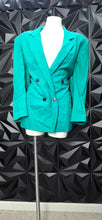 Load image into Gallery viewer, Saville green blazer         sz 16 (fitting 14/16)

