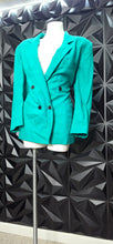 Load image into Gallery viewer, Saville green blazer         sz 16 (fitting 14/16)
