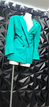 Load image into Gallery viewer, Saville green blazer         sz 16 (fitting 14/16)
