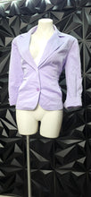Load image into Gallery viewer, Chicos purple blazer          sz chico2= large
