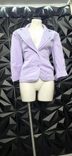 Load image into Gallery viewer, Chicos purple blazer          sz chico2= large
