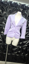 Load image into Gallery viewer, Chicos purple blazer          sz chico2= large
