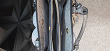 Load image into Gallery viewer, Croc crossbody purse   disclaimer: piece of leather loose on the strap
