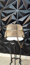 Load image into Gallery viewer, Croc crossbody purse   disclaimer: piece of leather loose on the strap
