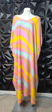 Load image into Gallery viewer, Ashley Stewart multicolor kaftan dress           sz 18/20
