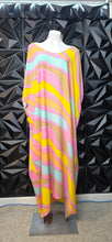 Load image into Gallery viewer, Ashley Stewart multicolor kaftan dress           sz 18/20

