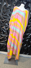 Load image into Gallery viewer, Ashley Stewart multicolor kaftan dress           sz 18/20
