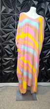 Load image into Gallery viewer, Ashley Stewart multicolor kaftan dress           sz 18/20
