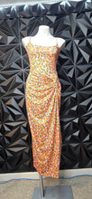 Load image into Gallery viewer, AFRM floral pattern bodysuit dress         sz small
