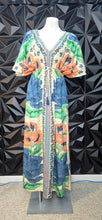 Load image into Gallery viewer, World Market pastel dress         sz lrg/xlrg
