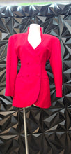 Load image into Gallery viewer, Casual Corner red blazer           sz 6
