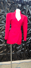 Load image into Gallery viewer, Casual Corner red blazer           sz 6

