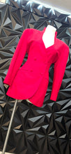 Load image into Gallery viewer, Casual Corner red blazer           sz 6
