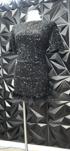 Load image into Gallery viewer, NWT fashion nova sequin dress            sz medium

