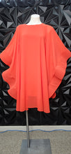 Load image into Gallery viewer, Vivid New york wide arm dress       sz large (up to sz 16)
