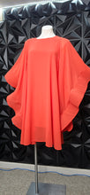 Load image into Gallery viewer, Vivid New york wide arm dress       sz large (up to sz 16)
