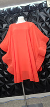 Load image into Gallery viewer, Vivid New york wide arm dress       sz large (up to sz 16)
