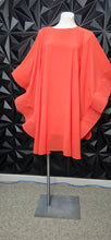 Load image into Gallery viewer, Vivid New york wide arm dress       sz large (up to sz 16)
