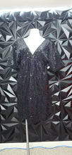 Load image into Gallery viewer, New Wishlist sequin baby doll dress            sz med/lrg (best fitting sz sm/med)
