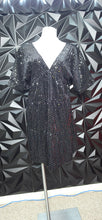 Load image into Gallery viewer, New Wishlist sequin baby doll dress            sz med/lrg (best fitting sz sm/med)
