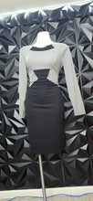 Load image into Gallery viewer, Venus houndstooth dress               sz 10
