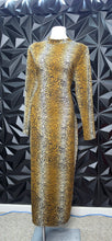 Load image into Gallery viewer, Shein animal print long bodycon dress       sz 2xl (16/18)
