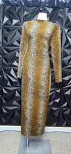 Load image into Gallery viewer, Shein animal print long bodycon dress       sz 2xl (16/18)
