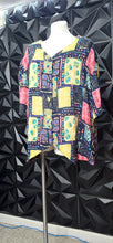 Load image into Gallery viewer, Marren woman multiprint top        sz 22
