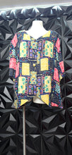 Load image into Gallery viewer, Marren woman multiprint top        sz 22
