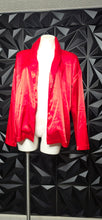 Load image into Gallery viewer, Akira red open front duster             sz sm/med-large
