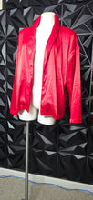 Load image into Gallery viewer, Akira red open front duster             sz sm/med-large
