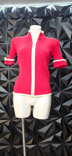 Load image into Gallery viewer, Belldini rhinestone ribbed top        sz medium
