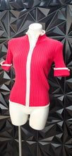 Load image into Gallery viewer, Belldini rhinestone ribbed top        sz medium
